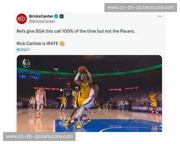 步行者卡莱尔导演对攻大战 球队得分创本月新高但仍告负